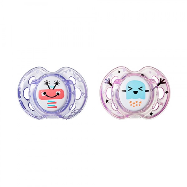 Tommee Tippee Ортодонтична залъгалка Fun style 0-6 месеца Tommee Tippee Ортодонтична залъгалка Fun style 0-6 месеца